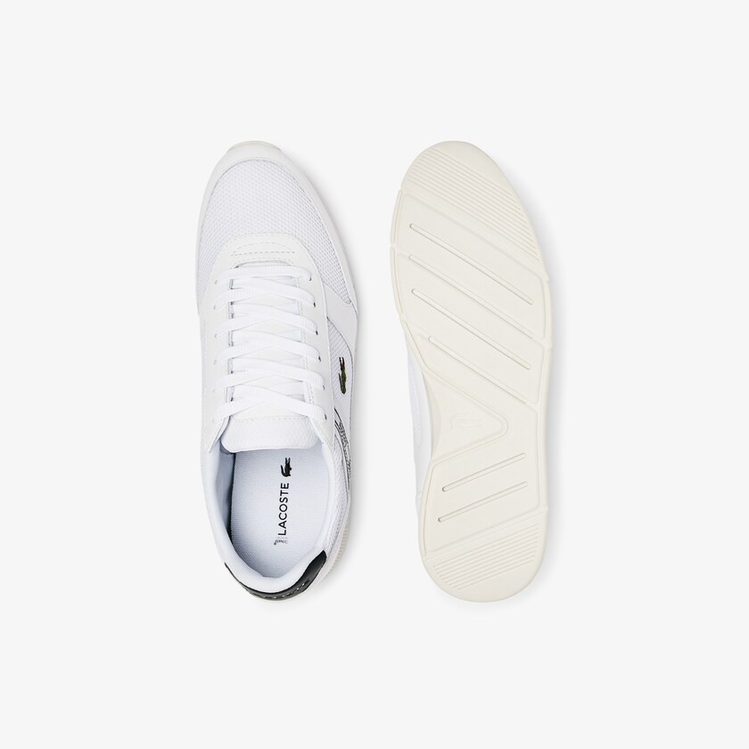 Sapatilhas Branco Masculino Lacoste Menerva Sport Textile and Leather BK3-47444O9