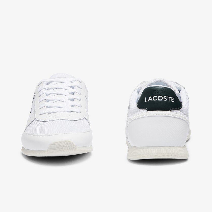 Sapatilhas Branco Masculino Lacoste Menerva Sport Textile and Leather BK3-47444O9