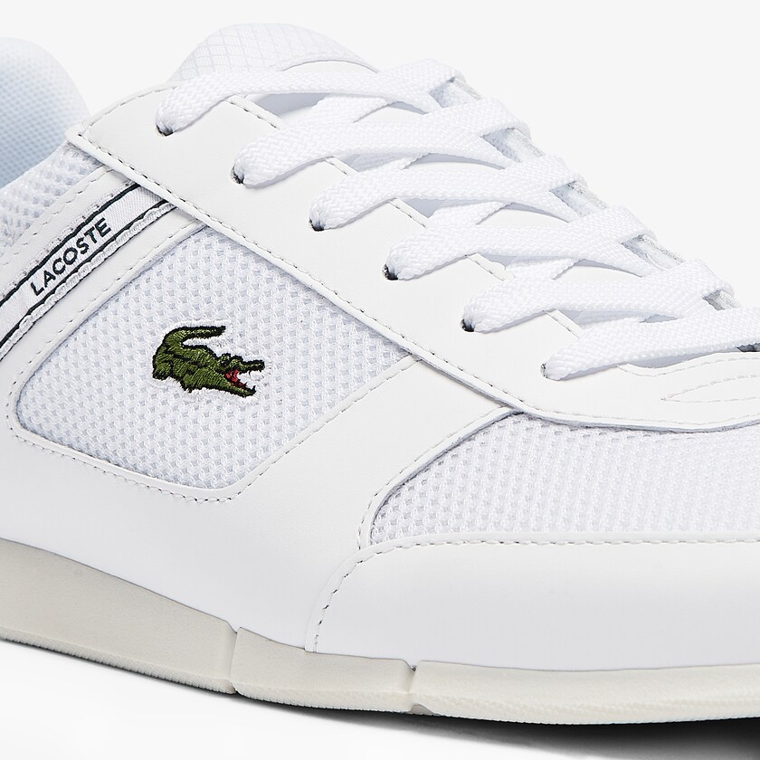 Sapatilhas Branco Masculino Lacoste Menerva Sport Textile and Leather BK3-47444O9