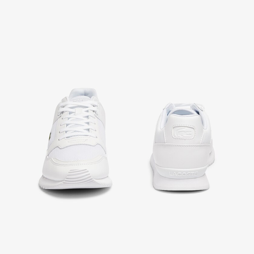 Sapatilhas Branco Masculino Lacoste Partner Piste Textile VN3-91229X8