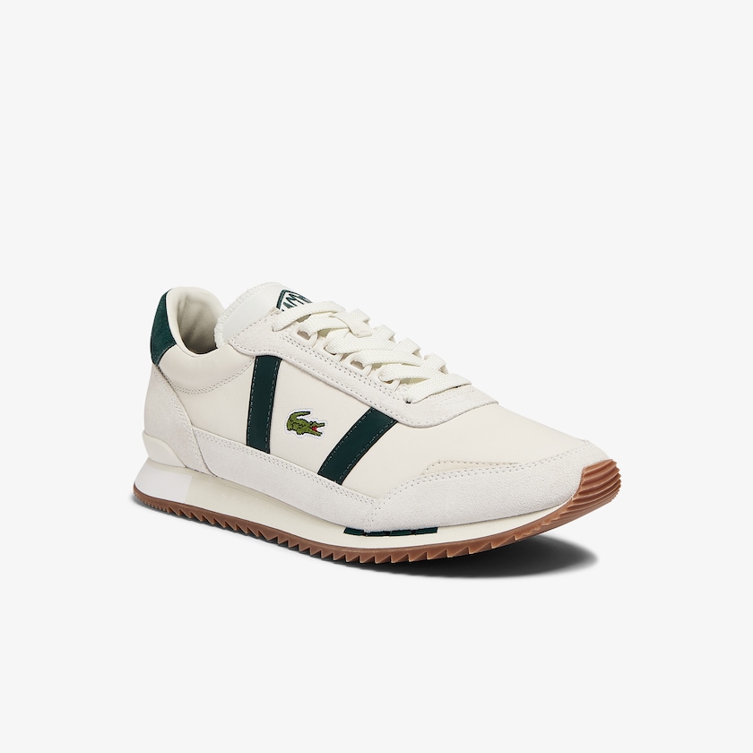 Sapatilhas Branco Masculino Lacoste Partner Retro Leather OS0-61436Z9