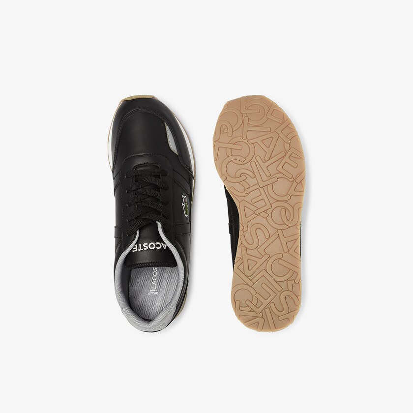 Sapatilhas Pretas Criança Lacoste Partner Textile LA6-41794M6