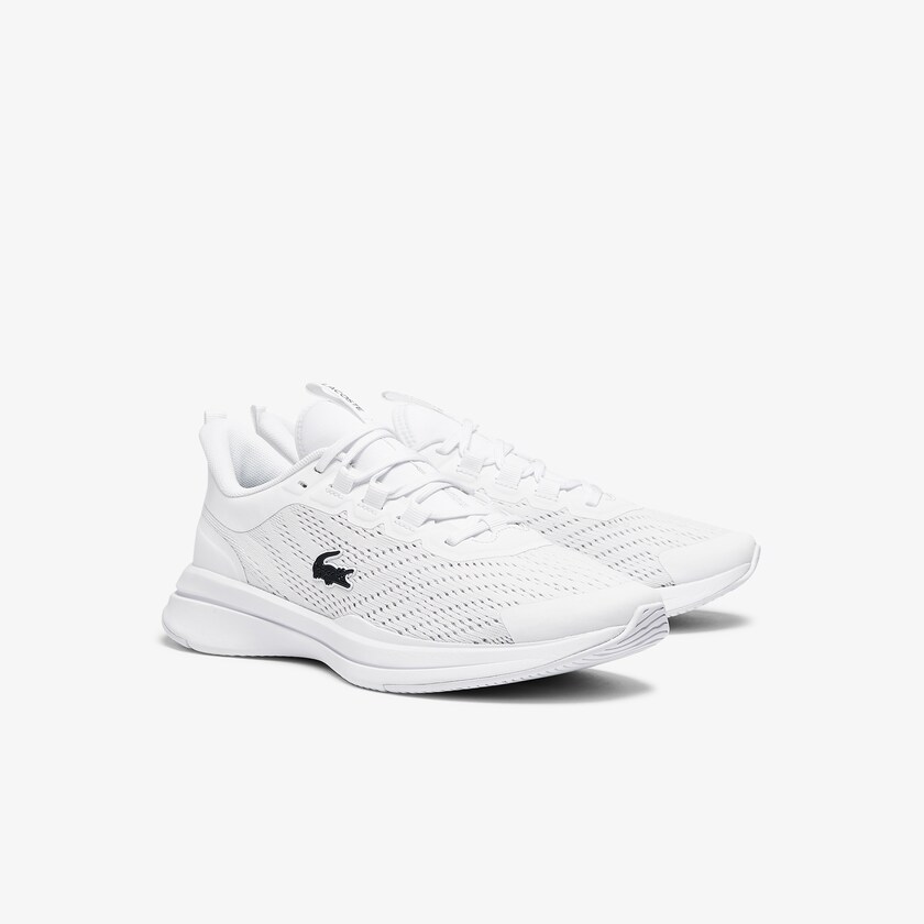 Sapatilhas Branco Feminino Lacoste Run Spin Textile CM2-28352P6