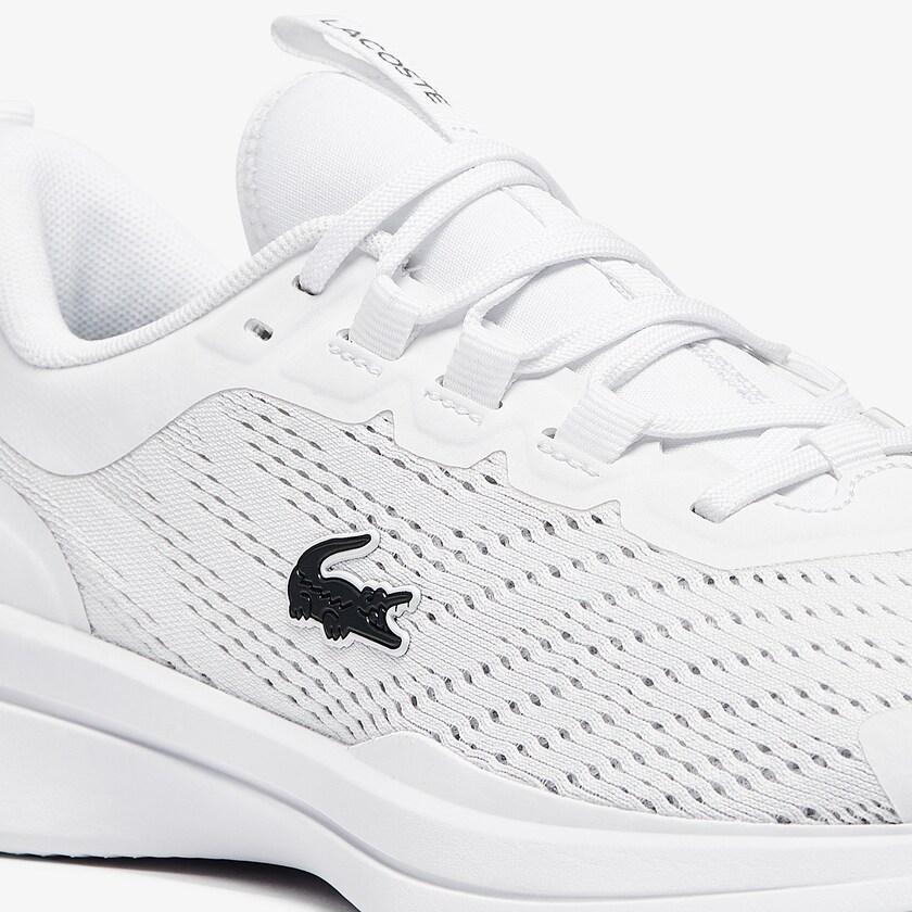 Sapatilhas Branco Feminino Lacoste Run Spin Textile CM2-28352P6