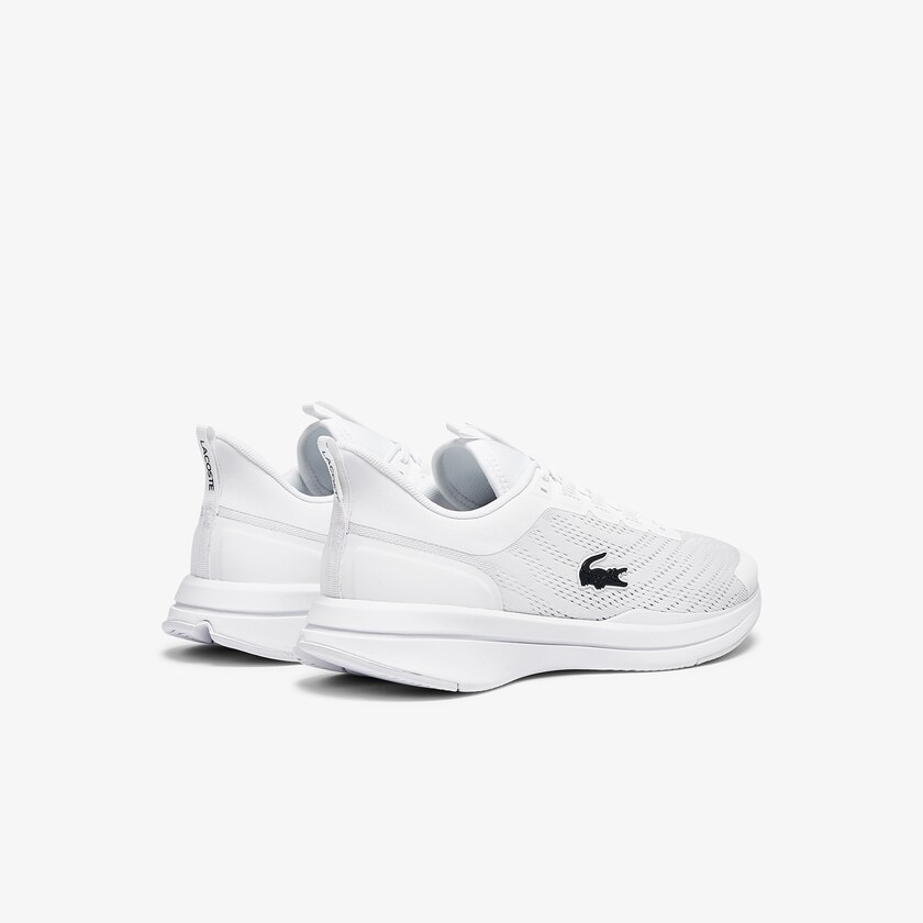 Sapatilhas Branco Masculino Lacoste Run Spin Textile OT1-01290X8