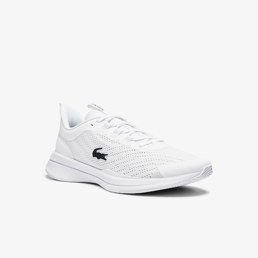 Sapatilhas Branco Masculino Lacoste Run Spin Textile OT1-01290X8