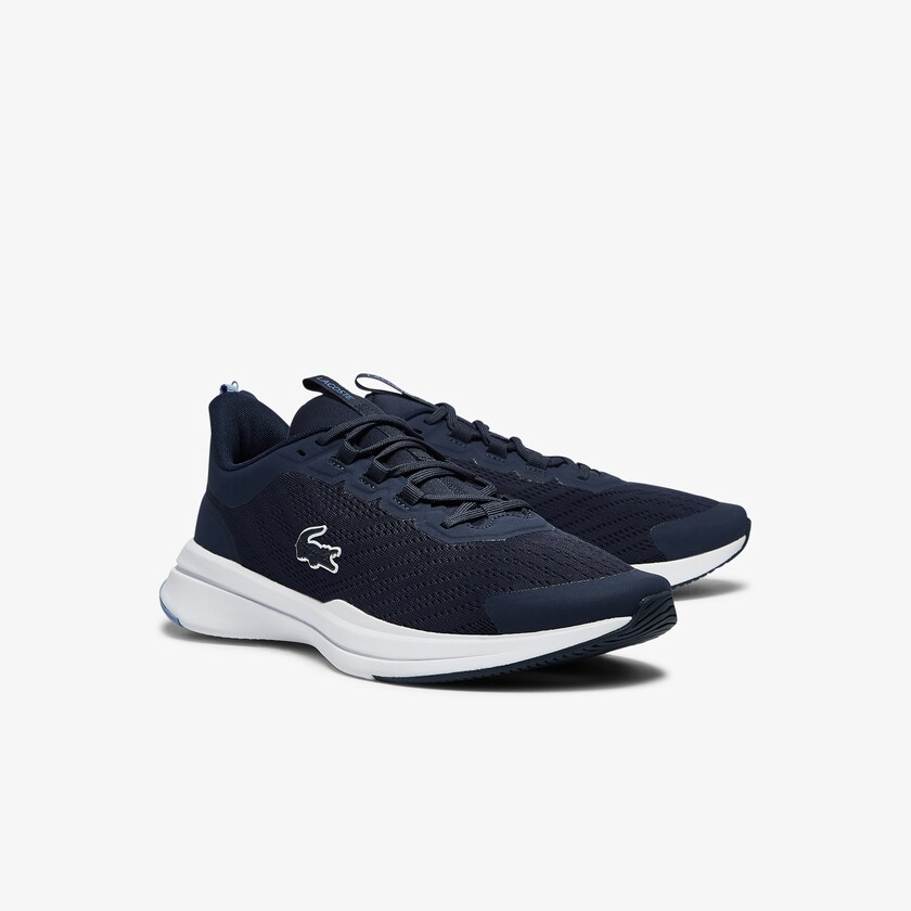 Sapatilhas Azul Marinho Masculino Lacoste Run Spin Textile KU9-47114W4