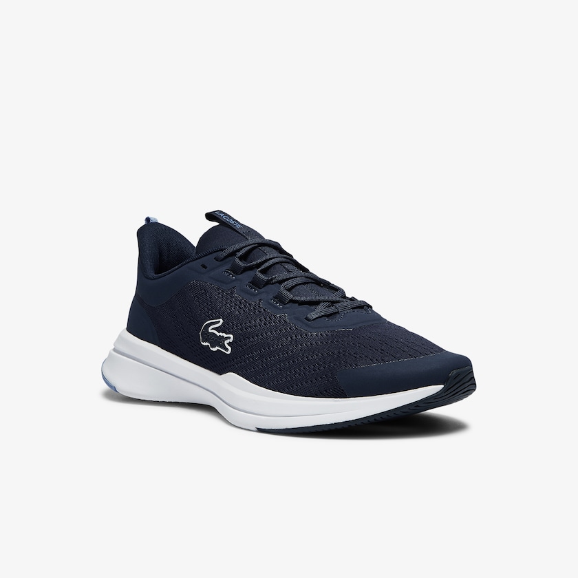 Sapatilhas Azul Marinho Masculino Lacoste Run Spin Textile KU9-47114W4