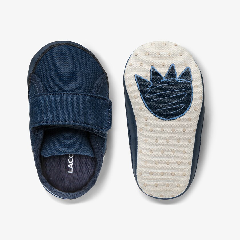Sapatilhas Azul Marinho Criança Lacoste Sideline Crib Canvas XE4-02100H4