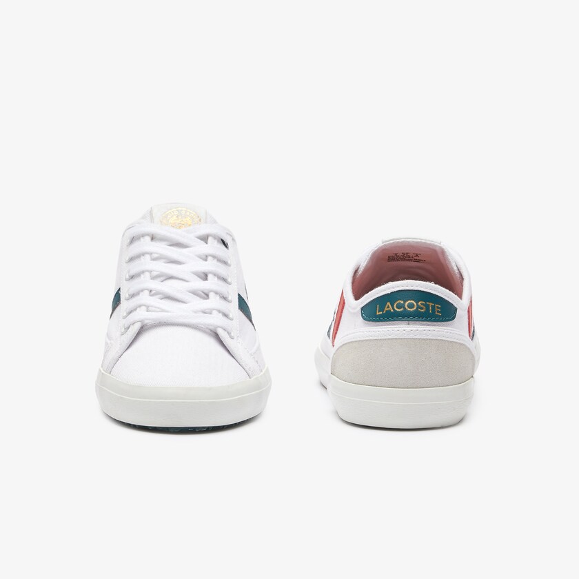 Sapatilhas Branco Verdes Feminino Lacoste Sideline Roland Garros ZK1-55865Q0