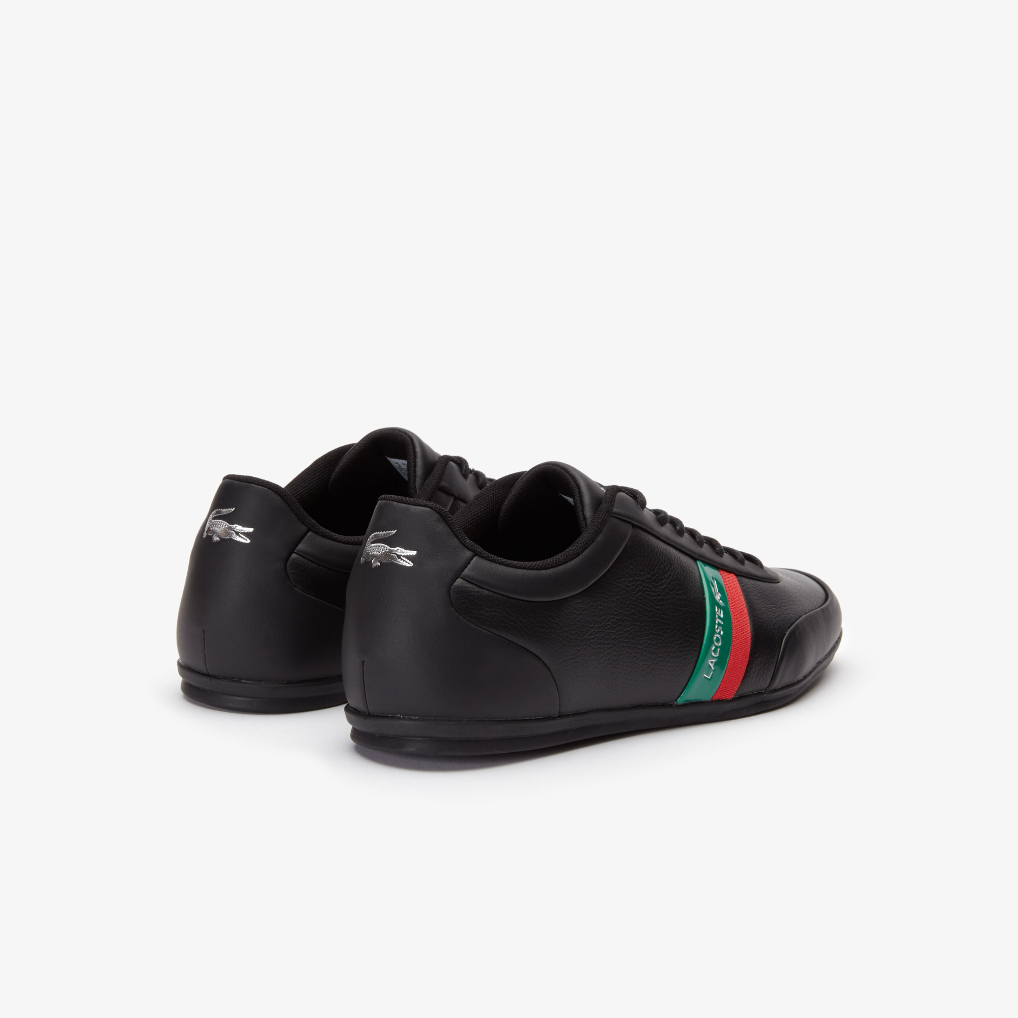 Sapatilhas Pretas Verdes Masculino Lacoste Storda Sneaker HP7-42304Z9