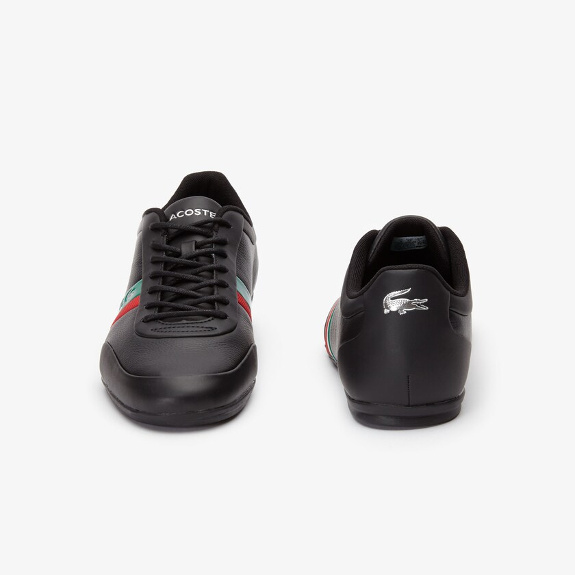 Sapatilhas Pretas Verdes Masculino Lacoste Storda Sneaker HP7-42304Z9