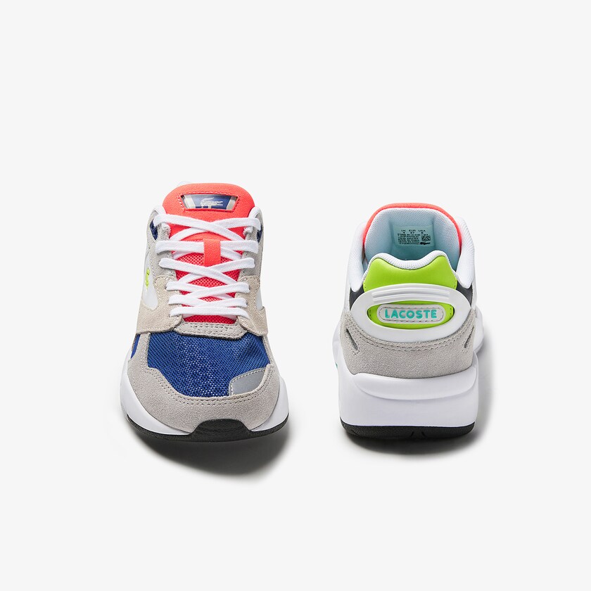 Sapatilhas Luz Cinzentas Luz Verdes Feminino Lacoste Storm 96 LO Colourblock Textile KG9-99729A2