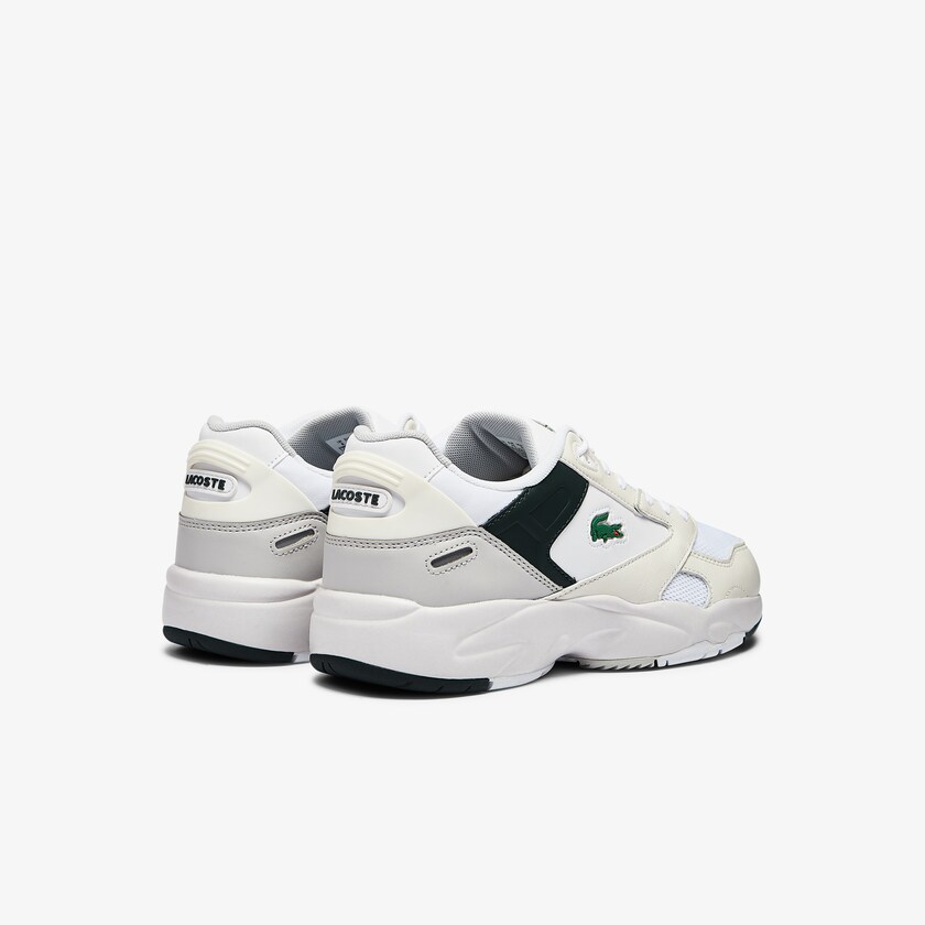 Sapatilhas Branco Masculino Lacoste Storm 96 Lo Mesh Colour-Pop GV7-84638U1