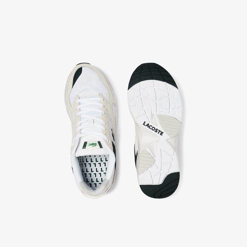 Sapatilhas Branco Masculino Lacoste Storm 96 Lo Mesh Colour-Pop GV7-84638U1