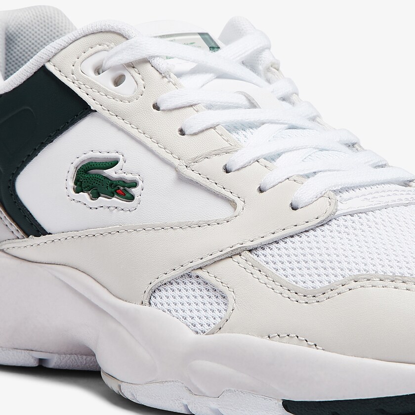 Sapatilhas Branco Feminino Lacoste Storm 96 Lo Synthetic and Leather SK3-35693Y7