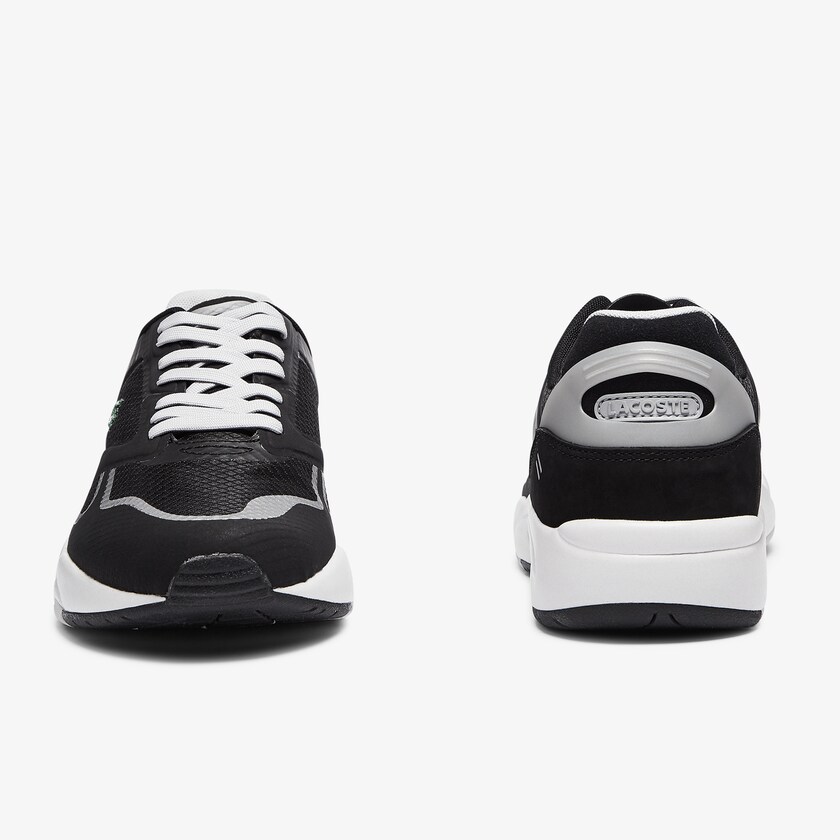 Sapatilhas Pretas Luz Cinzentas Masculino Lacoste Storm 96 Nano Textile AH4-21102Y9