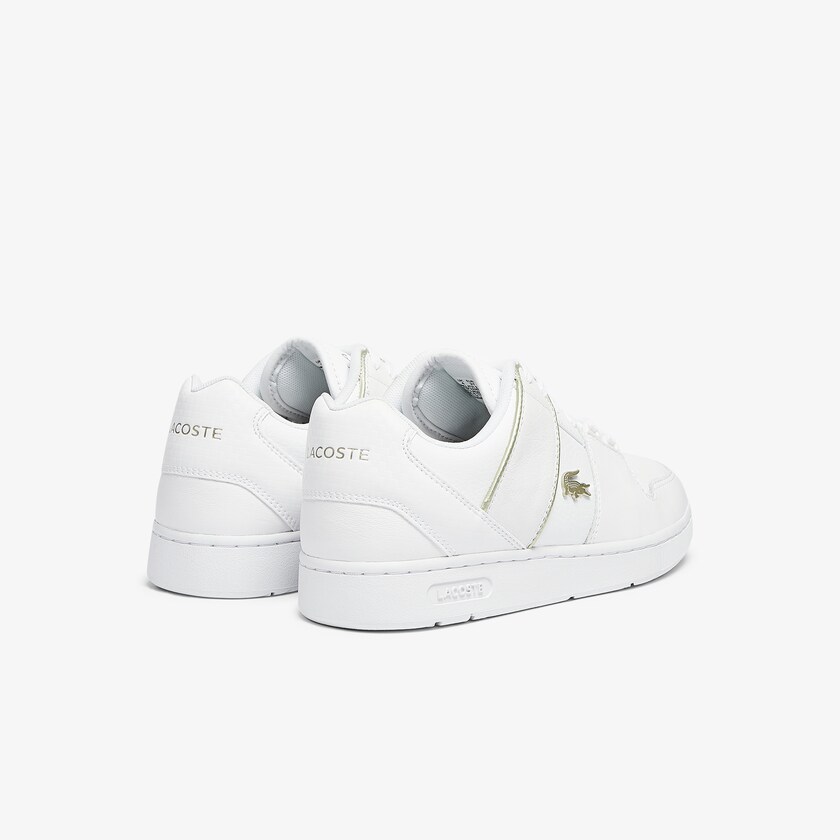 Sapatilhas Branco Feminino Lacoste Thrill Leather and Synthetic LT8-71997X9