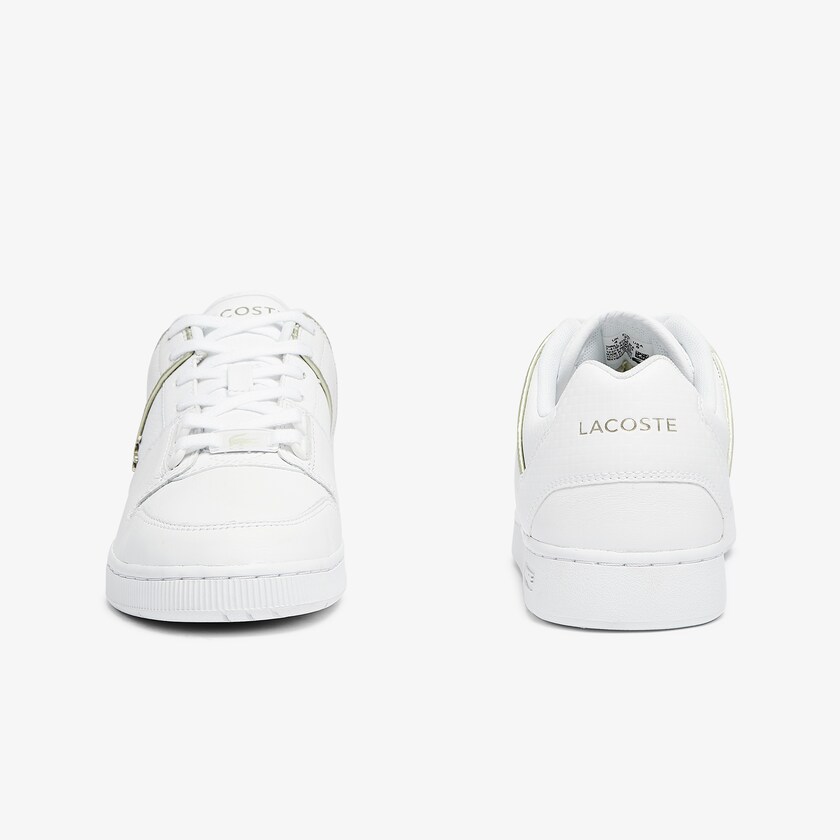 Sapatilhas Branco Feminino Lacoste Thrill Leather and Synthetic LT8-71997X9