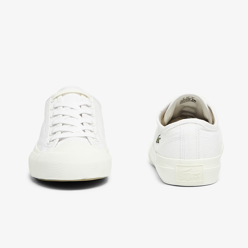 Sapatilhas Branco Branco Feminino Lacoste Topskill Canvas GM7-02920H5