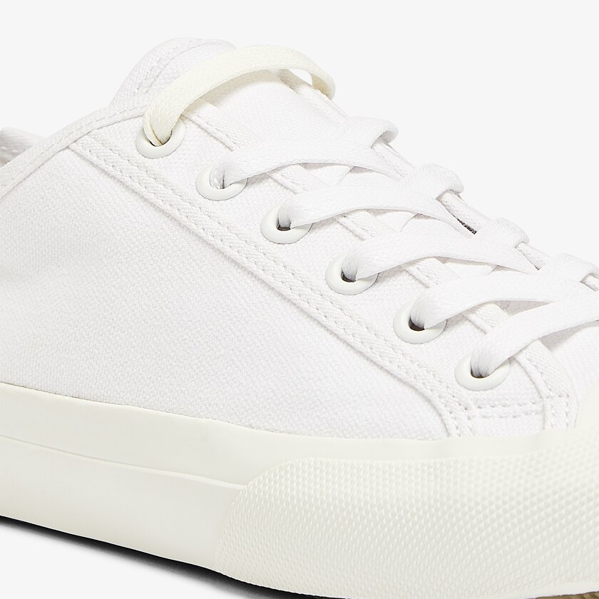 Sapatilhas Branco Branco Feminino Lacoste Topskill Canvas GM7-02920H5