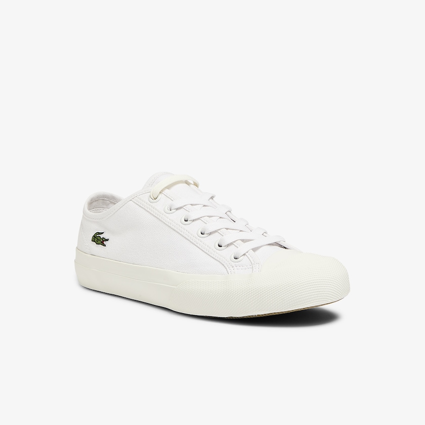 Sapatilhas Branco Branco Feminino Lacoste Topskill Canvas GM7-02920H5