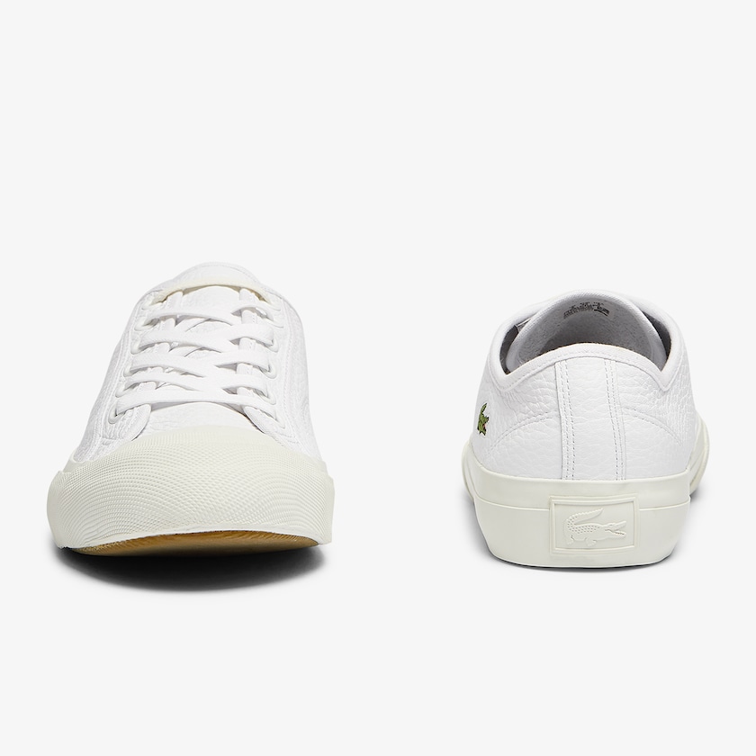 Sapatilhas Branco Cinzentas Masculino Lacoste Topskill Leather EL7-46044X1
