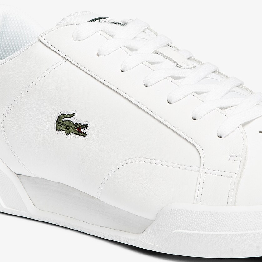 Sapatilhas Branco Masculino Lacoste Twin Serve Leather Colour-Pop QB7-13121C9