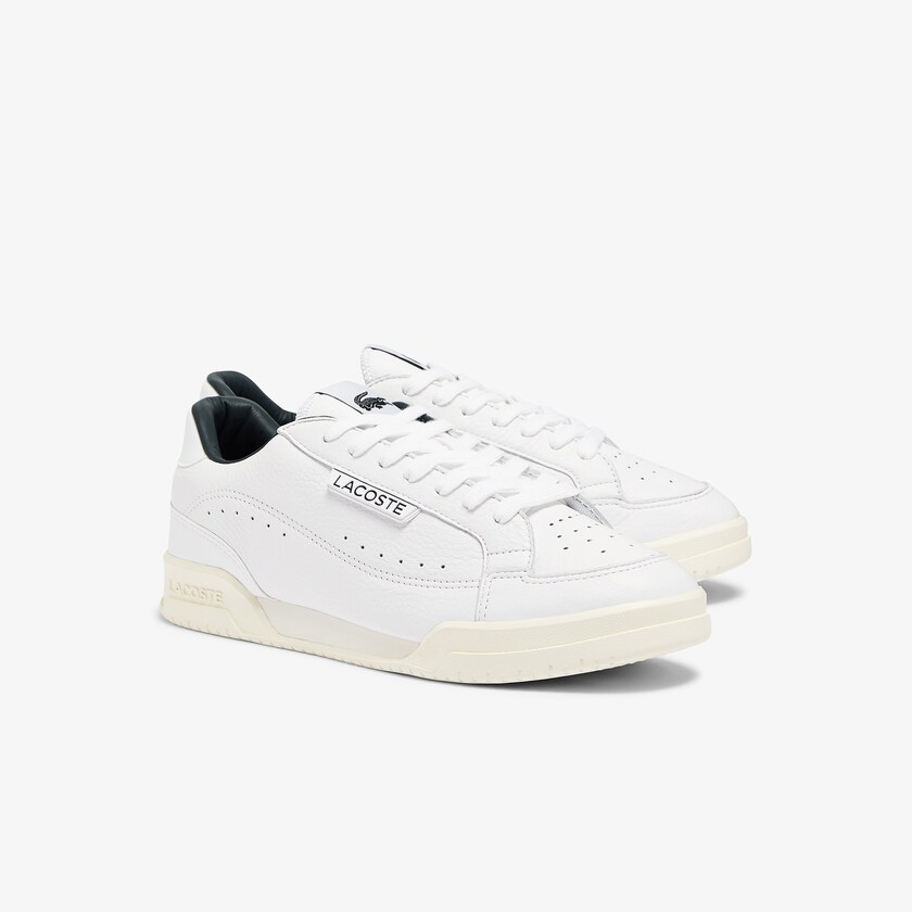 Sapatilhas Branco Masculino Lacoste Twin Serve Luxe Leather QJ4-68226Z9