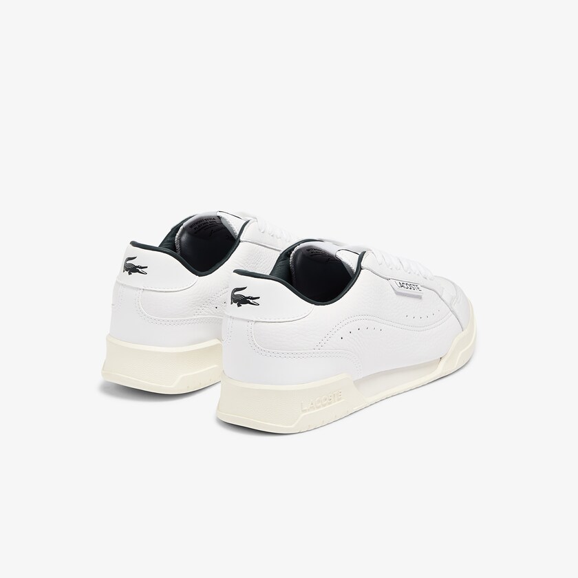 Sapatilhas Branco Masculino Lacoste Twin Serve Luxe Leather QJ4-68226Z9