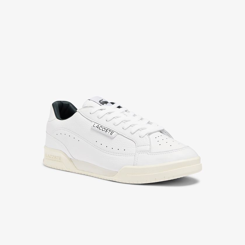Sapatilhas Branco Masculino Lacoste Twin Serve Luxe Leather QJ4-68226Z9