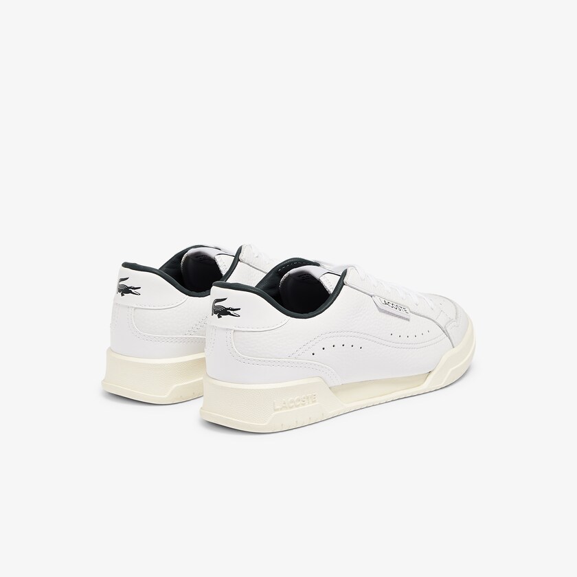 Sapatilhas Branco Feminino Lacoste Twin Serve Luxe Leather and Synthetic NT8-32343G3