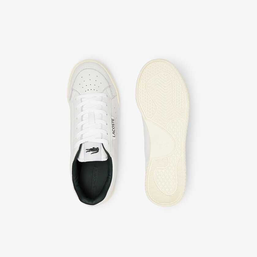 Sapatilhas Branco Feminino Lacoste Twin Serve Luxe Leather and Synthetic NT8-32343G3