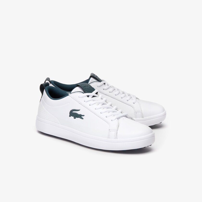 Sapatos de Golfe Branco Masculino Lacoste G Elite Synthetic and Leather BR4-36683Y0