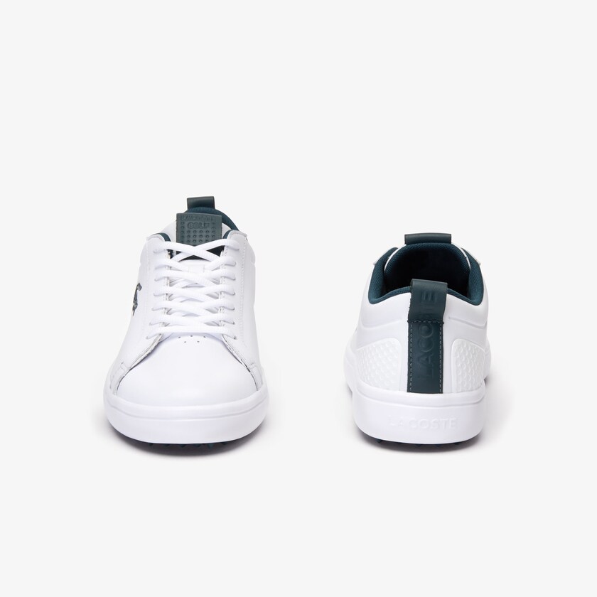 Sapatos de Golfe Branco Masculino Lacoste G Elite Synthetic and Leather BR4-36683Y0
