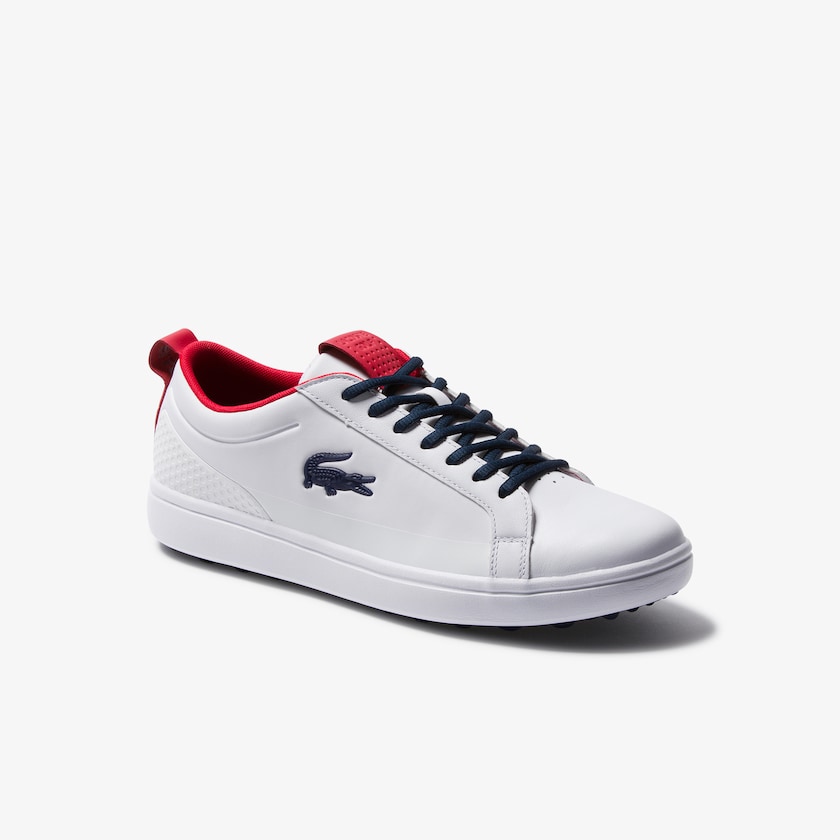 Sapatos de Golfe Branco Bege Masculino Lacoste G Elite Synthetic HX5-50465F3