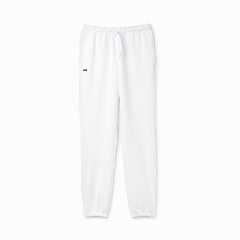 Calças De Treino Branco Masculino Lacoste SPORT Tennis in fleece TA3-73487G0