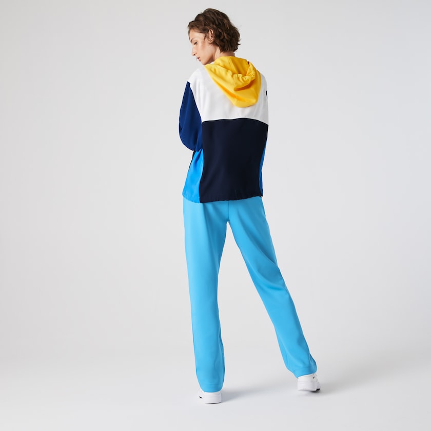 Calças De Treino Azuis Feminino Lacoste Stretch Waistband RH4-47984M0