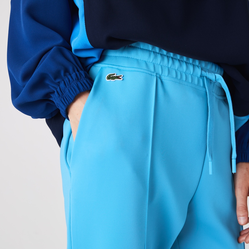 Calças De Treino Azuis Feminino Lacoste Stretch Waistband RH4-47984M0