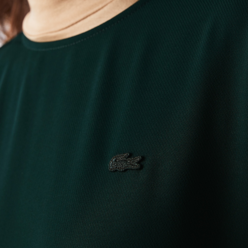 Vestido Verdes Feminino Lacoste Crew Neck Flowy TK4-13511P3