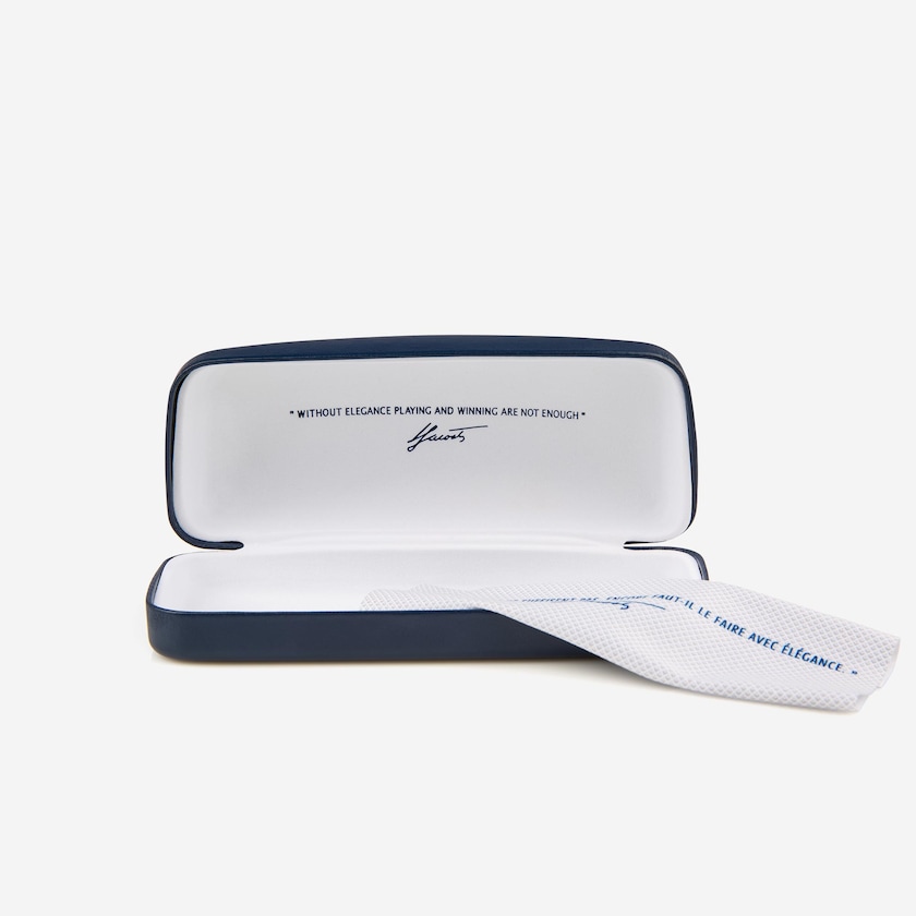 Óculos de Sol Douradas Escuro Feminino Lacoste Oval Metal Paris Collection SY8-39853J9
