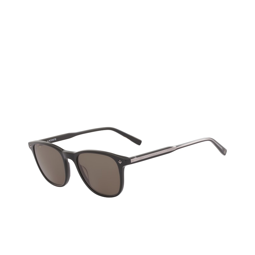 Óculos de Sol Pretas Masculino Lacoste Plastic Petit Piqué XC8-03580E7