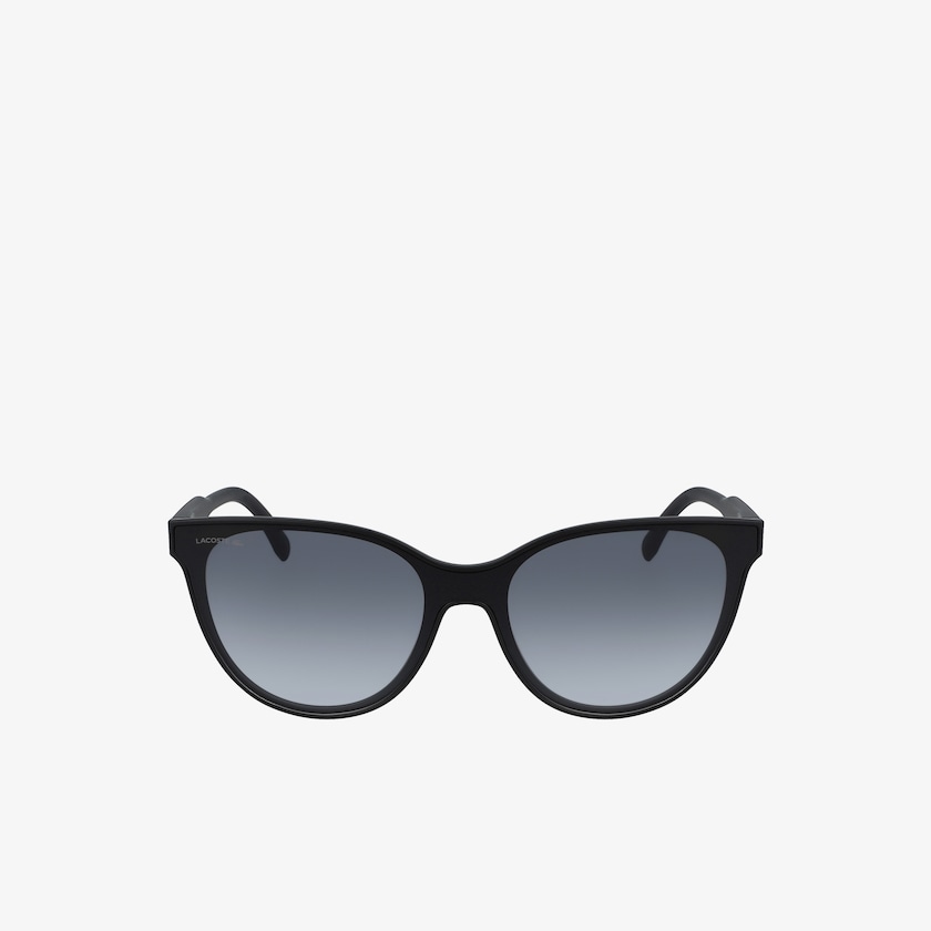 Óculos de Sol Pretas Feminino Lacoste Shield Plastic L.12.12 OD7-85658I3